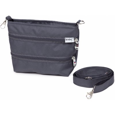 Iridog Pamlskovník & crossbody 2V1 šedý š21 x v15 cm – Zboží Mobilmania