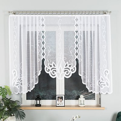 Kusová záclona Evelína Tunýlek 8 cm 160x300 – Hledejceny.cz