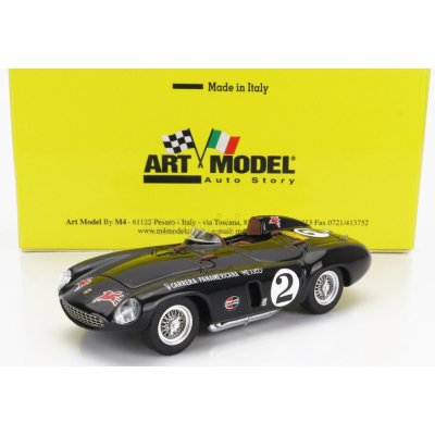 Art model Ferrari 750 Monza Spider 3.0l N 2 Rally Carrera Panamericana Mexico 1954 Alfonso De Portago Black 1:43 – Hledejceny.cz