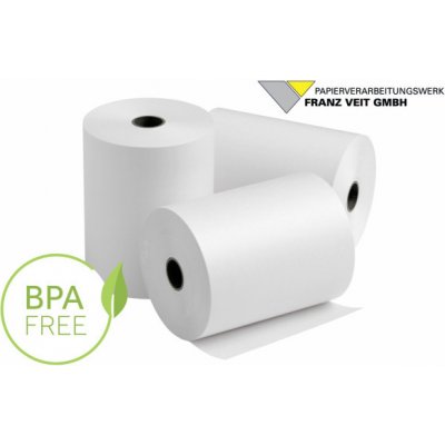 KRPAFORM TERMO Pokladní kotoučky 80/80/12 (80m) BPA FREE Cena/ks: při 600ks a více – Zbozi.Blesk.cz