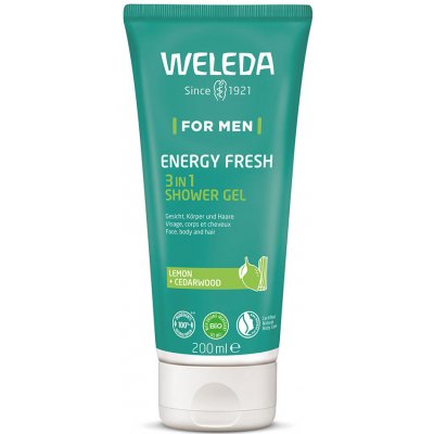 Weleda For Men Energy Fresh 3in1 Shower gel 200 ml – Zbozi.Blesk.cz