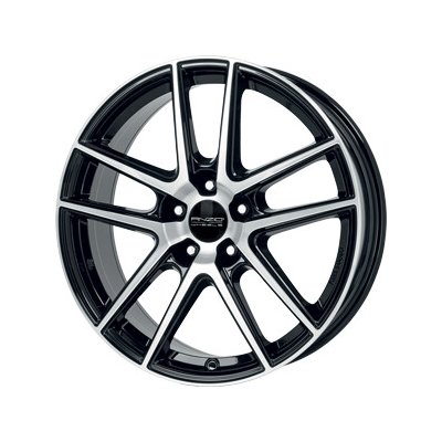 ANZIO Split 6x15 4x108 ET38 diamond black polished – Hledejceny.cz