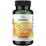 Swanson Vitamin C 500 mg + Šípek 100 kapslí – Hledejceny.cz
