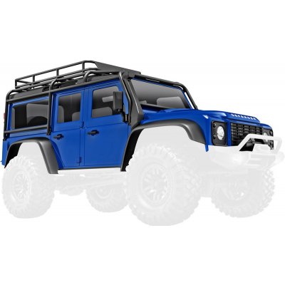 Traxxas 1:18 TRX-4M Land Rover Defender: Karoserie modrá – Zbozi.Blesk.cz