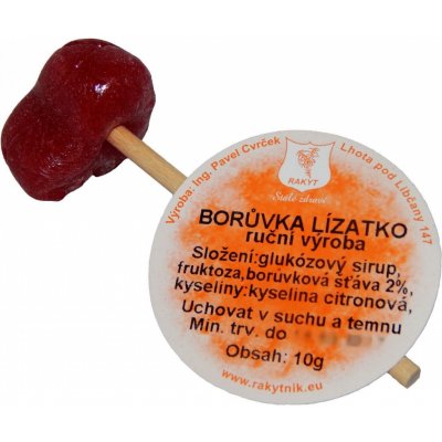 Cvrček Borůvka lízátko 10 g