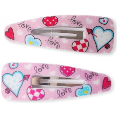 Sponky 2 ks světle růžová – Zboží Mobilmania