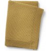 Dětská deka Elodie Details Vlněná pletená deka Gold