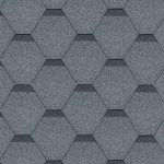 Shinglas Rock Hexagonal šedá 3 m² – HobbyKompas.cz