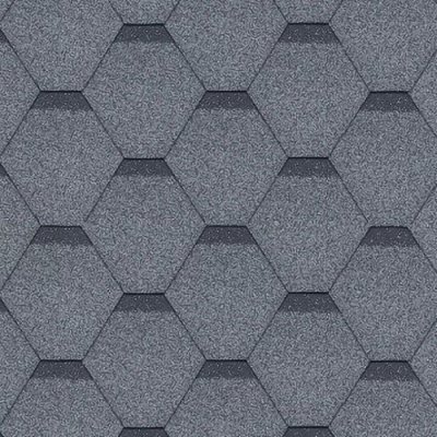 Shinglas Rock Hexagonal šedá 3 m² – HobbyKompas.cz