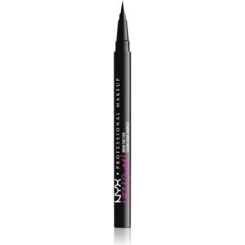 NYX Professional Makeup Lift&Snatch Brow Tint Pen fix na obočí 10 Black 1 ml