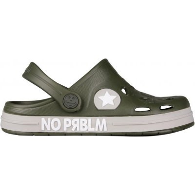 Coqui FROGGY dětské pantofle khaki – Zboží Mobilmania