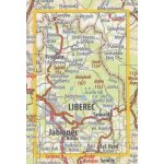 KČT 20-21 Jizerské hory a Frýdlantsko - nástěnná turistická mapa Varianta: mapa v dřevěném rámu, Provedení: Ticiago dub – Sleviste.cz