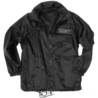 Bunda Mil-tec security Windbreaker černá