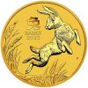 The Perth Mint zlatá mince Lunární Série III Rok Králíka 2023 1/4 oz