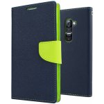 Pouzdro Fancy Diary Mercury Samsung J100 Galaxy J1 modré – Hledejceny.cz