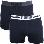 Puma boxerky Placed Logo Black Long 2 Pack – Hledejceny.cz