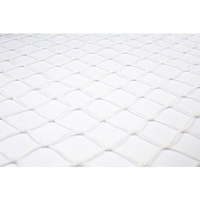Dekorační síť bílá Velikost oka (cm): 5 cm, Rozměr (m): 2x2 – Sleviste.cz