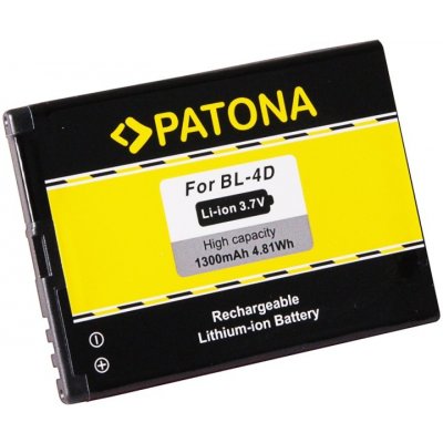 Pouzdro Patona Nokia BL-4D 1300mAh 3,7V Li-Ion PT3112 – Hledejceny.cz