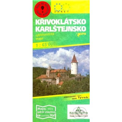 Žaket Křivoklátsko Karlštejnsko 1:6 mapa ZK – Hledejceny.cz