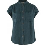 Fjällräven Övik Hemp Shirt SS W Mountain Blue – Zboží Dáma