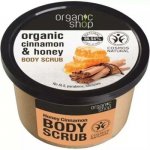 Organic Shop tělový peeling Med a Skořice 250 ml – Sleviste.cz