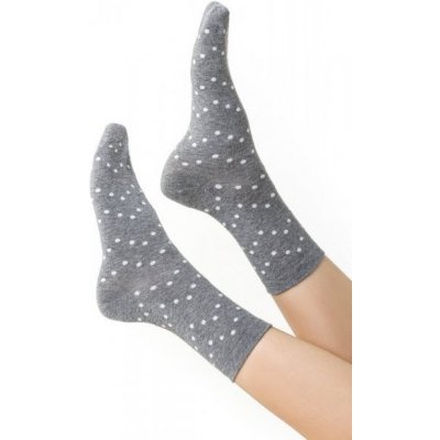 Steven dámské ponožky 066-025 šedá – Zboží Mobilmania