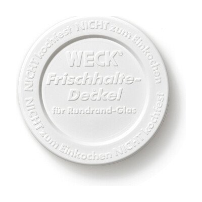 Plastové víčko ke sklenicím WECK Keep Fresh 40 mm, 5 ks – Hledejceny.cz
