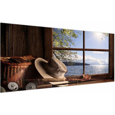 Obraz - Rybářská výbava, jednodílný 200x100 cm – Hledejceny.cz