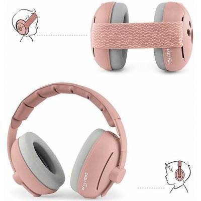 Zazu Earmuffs 2v1 růžové – Zboží Dáma