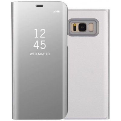 Pouzdro JustKing zrcadlové pokovené Samsung Galaxy S8 Plus - stříbrné – Zboží Mobilmania