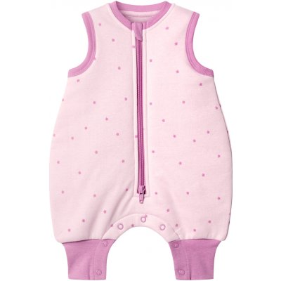 lupilu Dětský overal na spaní s nožičkami s BIO bavlnou růžová – Zboží Dáma
