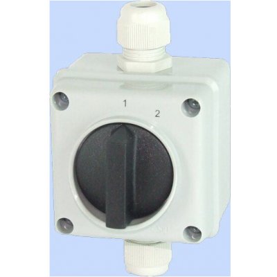 Elektromet Vačkový spínač 1-2 3P 12A IP65 v krytu Arc E12-11-3 921290 – Hledejceny.cz