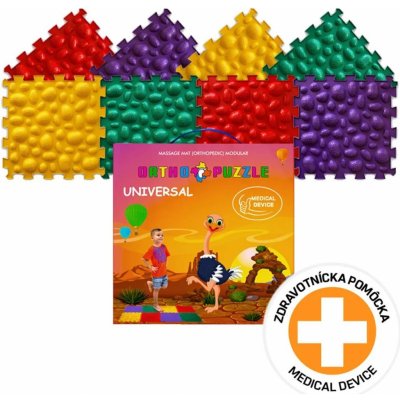 ORTHOPUZZLE Mořské kameny Ortopedické koberečky 8 ks – Zboží Dáma