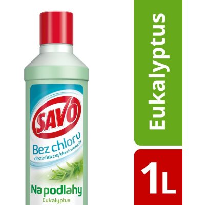 Savo Dezinfekce na podlahy s vůní eukalyptu 1 l