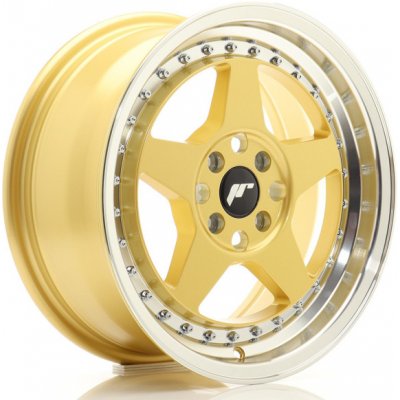 JR Wheels JR6 7x16 4x100 ET35 Gold machined lip – Hledejceny.cz