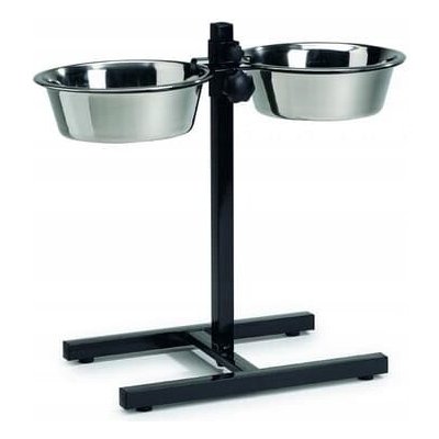 Beeztees Bowl včetně misky z nerezové oceli 2 x 2530 ml – Hledejceny.cz