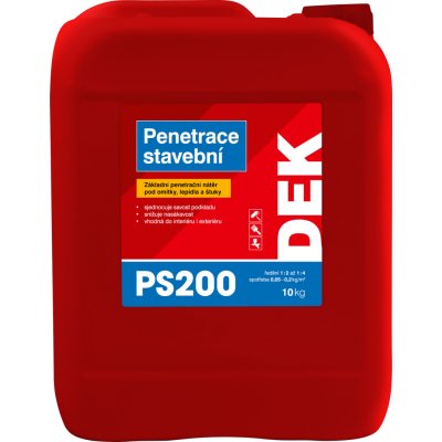 Penetrace stavební DEK PS200 10 kg – Zboží Mobilmania