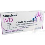 Hangzhou Singclean COVID 19 Test Kit Colloidal Gold Method 1 ks – Zbozi.Blesk.cz