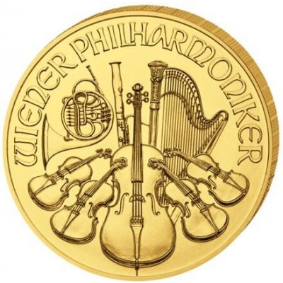 Münze Österreich AG 1/25 oz 4 EUR Wiener Philharmoniker 1/25 oz – Zboží Mobilmania