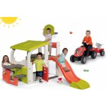 Smoby Set hrací centrum Fun Center 150 cm a traktor RX Bull s přívěsem červený – Hledejceny.cz