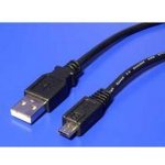 Wiretek ku2m1f USB 2.0, A-micro USB B, 1m