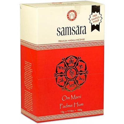 Song of India Vonné tyčinky Organic Masala Samsara 15 g