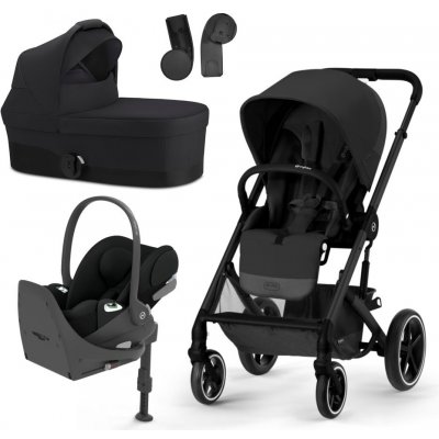 Cybex Balios 2023 sada Classic 5v1 Balios S Lux + Cot S + Cloud T + Base T Moon Black – Hledejceny.cz