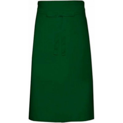 Link Kitchen Wear Kuchařská zástěra ke kolenům 70 x 140 cm Zelená lahvová, 70 x 140 cm X70140 – Hledejceny.cz