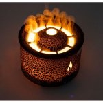 Volcano aroma difuzér s projekcí lávy černý 300 ml – Hledejceny.cz