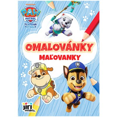 Jiri Models Omalovánky A5 Tlapková patrola kluci 4815-0 – Zboží Dáma