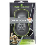 FURminator Curry COMB masážní kartáč 11 cm – Zboží Mobilmania