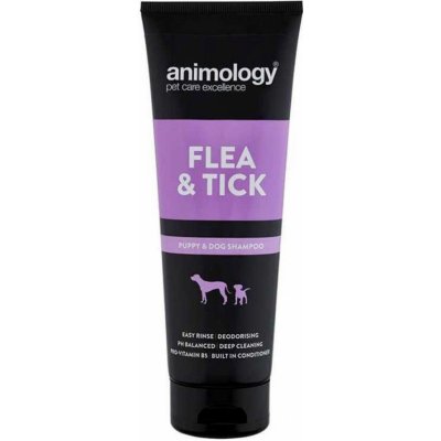 Animology Flea & Tick antiparazitní šampon pro psy 250 ml – Zboží Mobilmania