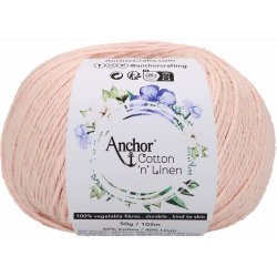 Anchor Cotton ‚n‘ Linen 15 Čajová růže