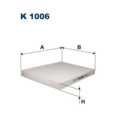 FILTRON Filtr, vzduch v interiéru K1006 – Zboží Mobilmania